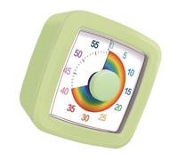 Timer visivo per bambini, strumento per autodiscipline, conto alla rovescia da 60 minuti, semplice funzione di rotazione per una facile impostazione dell'ora, timer da cucina per cucinare