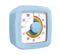 Timer visivo per bambini, strumento per autodiscipline, conto alla rovescia da 60 minuti, semplice funzione di rotazione per una facile impostazione dell'ora, timer da cucina per cucinare