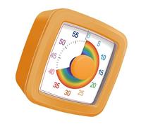 Timer visivo per bambini, strumento per autodiscipline, conto alla rovescia da 60 minuti, semplice funzione di rotazione per una facile impostazione dell'ora, timer da cucina per cucinare
