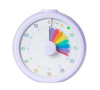 Timer visivo - Programmazione Silenzioso Portatile, Multifunzionale Conto Indietro, per Homeschooling Casa Scuola Lavoro | Multipurpose Outdoor Indoor Utility Cute