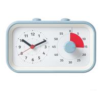 Timer visivo silenzioso doppio schermo per conto alla rovescia orologio | Display a doppio schermo, funzionamento silenzioso, per una chiara barra di avanzamento, per aiutare la gestione del tempo