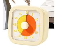 Timer Visual - Promuove la concentrazione e la produttività | Timer da scrivania da 60 minuti per il, strumento di gestione del silenzioso per l'apprendimento, i compiti, , la sala