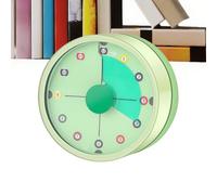 Timer Visuale per Classe - Timer Meccanico Ricaricabile 60 Minuti | Orologio Conto Alla Rovescia Visuale 72 Decibel per Cucina Ufficio Giochi Bagno Insegnanti Adulti