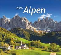 times&more Alpen Bildkalender 2026: times&more Kalender. Wandkalender mit beeindruckenden Fotos schroffer Gipfel und luftiger Höhen. Dekorativer Poster-Kalender für Bergfreunde.