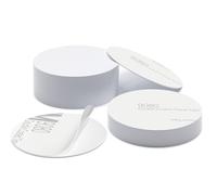 Timeskey NFC 10 etichette NFC Ntag215 NFC adesive, etichette bianche NFC 215 riscrivibili con retro adesivo, compatibili con telefoni cellulari Android e NFC