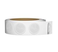 Timeskey NFC NTAG213 NFC Stickers NFC tag 25 mm bianco vuoto NFC adesivo circolare scrivibile e programmabile) 144 byte memoria - compatibile con tutti gli altri dispositivi abilitati NFC - 50 pezzi (rotondi)
