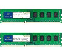 Timetec 16GB KIT(2x8GB) DDR3 1333MHz PC3-10600 Non-ECC Unbuffered 1.5V CL9 2Rx8 Dual Rank 240 Pin UDIMM Modulo di memoria RAM desktop
