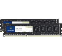 Timetec 16GB Kit (2x8GB) DDR3L 1333MHz PC3-10600 Non ECC Unbuffered 1.35V CL9 2Rx8 Dual Rank 240 Pin UDIMM Desktop PC RAM Modulo di Memoria Aggiornamento