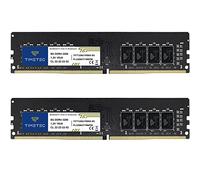 Timetec 16GB KIT (2x8GB) DDR4 3200MHz PC4-25600 CL22 1.2V Non ECC senza buffer Progettato per giochi e grafica Compatibile con AMD/Intel Desktop PC Aggiornamento modulo RAM
