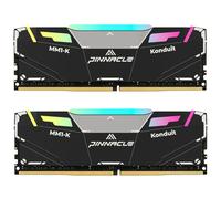 Timetec 16GB KIT(2x8GB) Pinnacle Konduit RGB DDR4 3200MHz XMP2.0 Overclocking 1.35V Dual Rank Compatibile per AMD e Intel Gaming Desktop Memory Module RAM - Nero