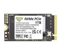 Timetec 1TB SSD M.2 2242 NVMe PCIe Gen3x4 3D NAND TLC Velocità di lettura/scrittura fino a 2.100/1.600 MB/s Compatibile con Lenovo Thinkpad E15 / ThinkPad 11e Yoga Gen 6, laptop e desktop