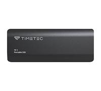 Timetec 2TB SSD esterno portatile USB3.2 Gen2 USB-Type C fino a 550 MB/s Mini unità a stato solido esterna in alluminio flash ultra sottile - nero