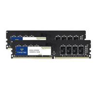 Timetec 32GB KIT(2x16GB) DDR4 3200MHz (o 2933MHz o 2666MHz) PC4-25600 Non-XMP CL22 1.2V Non-ECC Unbuffered 2Rx8 Dual Rank 288 Pin modulo di memoria RAM per computer desktop