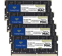 Timetec 64GB KIT(4x16GB) Compatibile con Apple DDR4 2666MHz per iMac (20,1/20,2) di metà 2020 / iMac (19,1) di metà 2019 da 27 pollici con display Retina 5K RAM PC4-21333/PC4-21300 Mac