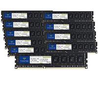 Timetec 80GB KIT (10x8GB) DDR3L / DDR3 1600MHz (DDR3L-1600) PC3L-12800 / PC3-12800 Non-ECC Unbuffered 1.35V/1.5V CL11 2Rx8 Dual Rank 240 Pin UDIMM Memoria per PC Desktop RAM (SDRAM)