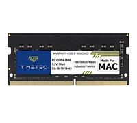 Timetec 8GB compatibile con Apple DDR4 2666 MHz per iMac metà 2020/metà 2019 iMac (19,1) 27 pollici con display Retina 5K, fine 2018 Mac Mini (8,1) PC4-21333/PC4-21300 SODIMM MAC RAM Aggiornamento