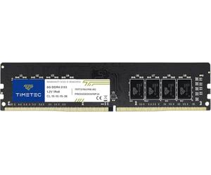 Timetec 8GB DDR4 2133MHz (PC4-2133P) PC4-17000 UDIMM RAM per desktop - Non-ECC Unbuffered, 288 pin, 1,2V CL15 modulo di memoria DIMM