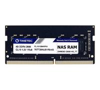 Timetec DDR42666 4GB Replacement for Synology D4NESO26664G NonECC Unbuffered SODIMM (Compatible for RS820RP+ RS820+ DS920+ DS720+ DS