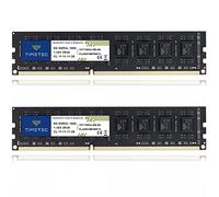 Timetec Hynix IC 16 GB Kit (2x8 GB) DDR3L 1600MHz PC3L-12800 Non ECC Unbuffered 1.35V/1.5V CL11 2Rx8 Dual Rank 240 Pin UDIMM Desktop Memory Ram Upgrade modulo (16GB Kit (2x8GB))