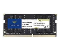 Timetec, Hynix IC DDR4, 2400 MHz, PC4-19200, senza buffer, non ECC, 1,2 V, CL17, 1Rx8, Single Rank 260 Pin, SODIMM, per computer portatile e fisso 16GB