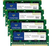 Timetec Hynix IC - Kit da 16 GB (4 x 4 GB) compatibile con Apple DDR3 1067MHz / 1066MHz PC3-8500 per iMac (fine 2009 21,5 cm/27") MAC SODIMM RAM Upgrade | MAX Slots Upgrade per iMac 10,1 iMac 11,1