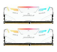 Timetec Pinnacle Konduit RGB 32GB KIT (2x16GB) DDR4 3200MHz PC4-25600 CL16-18-18-38 XMP2.0 Overclocking 1.35V Dual Rank Compatibile per AMD e Intel Desktop Gaming PC Modulo di memoria - Bianco
