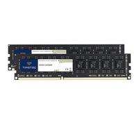 Timetec Premium Kit da 16 GB (2 x 8 GB) DDR3 / DDR3L 1333 MHz PC3-10600 Non-ECC unbuffered 1,5 V/1,35 V CL9 2Rx8 Dual Rank 240 pin UDIMM memoria RAM per computer desktop PC Upgrade (Kit da 16 GB (2 x