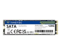 Timetec SSD 3D NAND TLC SATA III 6Gb/s M.2 2280 NGFF 64TBW Read Speed Up to 520MB/s SLC Cache Performance Boost Internal Solid State Drive for PC Computer Laptop and Desktop (128GB)