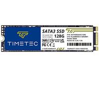 Timetec SSD 3D NAND TLC SATA III 6Gb/s M.2 2280 NGFF 64TBW Read Speed Up to 520MB/s SLC Cache Performance Boost Internal Solid State Drive for PC Computer Laptop and Desktop (128GB)