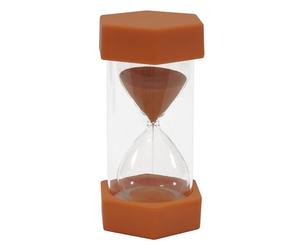TimeTEX Clessidra, 12 cm, 6,5 cm diametro, 10 minuti, X grande, Arancione