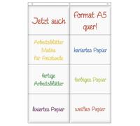 TimeTex - Confezione da 8 buste da appendere, formato A5