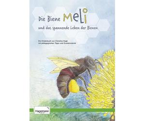 TimeTEX - Libro educativo per bambini "L'ape Meli" | libro dolce illustrato su miele e api selvatiche. Ideale per lezioni e casa | Contenuto: 1 libro per bambini, 44 pagine, età: 5-10