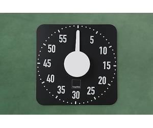 TimeTEX Orologio durata tempo, nero/bianco