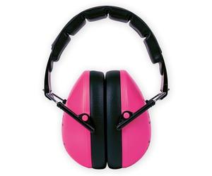 TimeTEX - Protezione dell'udito per bambini Auris Plus rosa | Protezione dell'udito robusta, regolabile e pieghevole con isolamento di 24,3 dB | Contenuto: 1 x protezione dell'udito Dimensioni ca.