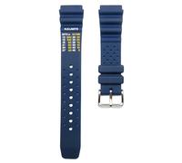 Timewheel Cinturino in gomma blu scuro da 20 mm compatibile con orologi Citizen Hyper Aqualand Duplex Promaster Diver NY0141, BN0150, BN0151, NY0096