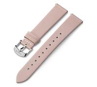 Timex 18mm Genuine Leather Strap - Pink with Gold-Tone Buckle