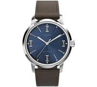 Timex Orologio Marlin Automatico 40 mm Cinturino in pelle marrone Taglia unica