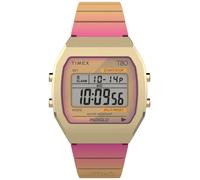 Timex 80 (36Mm) Quadrante Digitale / Cinturino In Resina Rosa TW2V74400 Orologi