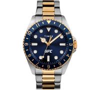 Timex, ,Accessories ,Uomo ,Multicolore ,ONE SIZE Orologio Analogico in Acciaio Inossidabile UFC Deput