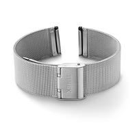 Timex Bracciale da donna in due pezzi da 18 mm a sgancio rapido, Rete argentata, 18mm, Bracciale