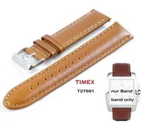 Timex Cinturino di Ricambio T27591 Cronografo Indiglo - 20mm Universal Pelle