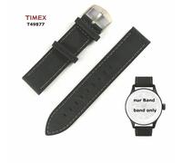 Timex Cinturino di Ricambio T49877 Vintage Militare Campo - Pelle Benzina -