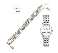 Timex Cinturino Flessibile T2M654 Easy Reader - Uomo Argento/Oro 18mm Flex