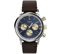 Timex Cronografo Al Quarzo Marlin (40 Mm) Quadrante Blu / Cinturino In