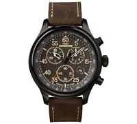 Timex Cronografo Expedition (42 mm) quadrante marrone/cinturino in pelle marrone T49905