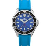 Timex Deepwater Meridian 200 Orologio unisex 38 mm - Blu due pezzi in acciaio inox a sgancio rapido con quadrante blu