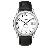 Timex Easy Reader Indiglo (35Mm) Quadrante Bianco / Cinturino In Pelle T2H281