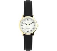 Timex Easy Reader T20433 Orologio da donna con cinturino in pelle nera da 25 mm