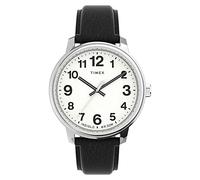 Timex Easy Reader TW2V21200 - Orologio da uomo con cinturino in pelle nera, 43 mm