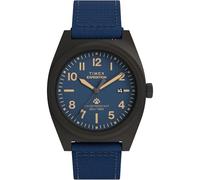 Timex Expedition Capstone - Orologio da polso da uomo, 39 mm, in due pezzi, con chiusura rapida, quadrante blu, colore: Blu